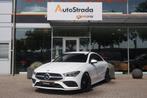 Mercedes CLA Coupé 180 AMG-LINE I Camera I Carplay | Navi I, Auto's, Mercedes-Benz, 136 pk, 4 cilinders, Met garantie (alle), Wit