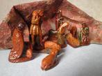 Antieke kerstgroep 11 delig   ks 20, Ophalen of Verzenden, Gebruikt
