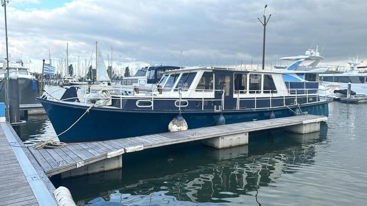 Ex Duitse patrouille boot  opknapper!!!, Watersport en Boten, Motorboten en Motorjachten, Gebruikt, Staal, 12 meter of meer, Diesel