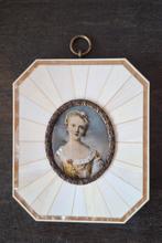 Miniatuur portretschilderij, Ophalen of Verzenden