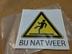 Te koop; Pas op glad stikkers, waarschuwings stikkers., Ophalen of Verzenden, Nieuw, Plaatje