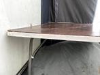 Uitklapbare campingtafel (retro, beschadigd), Ophalen, Gebruikt, Campingtafel