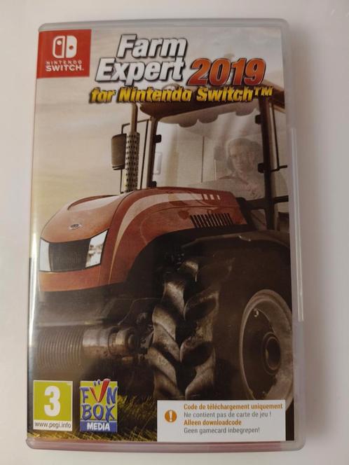 Farm Expert 2019 Code Nintendo Switch, Spelcomputers en Games, Games | Nintendo Switch, Nieuw, Simulatie, 1 speler, Vanaf 3 jaar