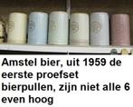 AMSTEL BIER, set van 6 stuks stenen pullen, proefset 1959, Verzamelen, Biermerken, Ophalen of Verzenden, Zo goed als nieuw, Pul(len)