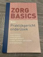 Zorg Basics, Praktijkgericht onderzoek - Verhoef et al, Ophalen of Verzenden, Zo goed als nieuw, HBO