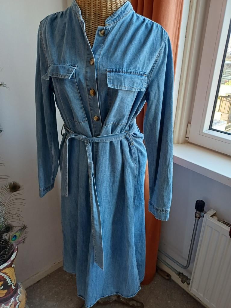 Spijker jurk van Ciminy L, Blauw, Maat 42/44 (L), Ophalen of Verzenden, Zo goed als nieuw