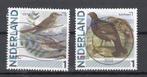 Nederland persoonlijke: zanglijster + korhoen, Ophalen of Verzenden, Na 1940, Gestempeld