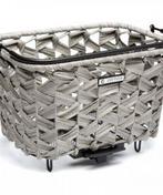 Cortina Cort Saigon fietsmand, AVS systeem, lichtgrijs, Ophalen, Overige materialen, Mand, Zo goed als nieuw