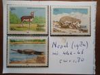 Dieren Nepal 1984, mi 444-46 postfris, Postzegels en Munten, Postzegels | Thematische zegels, Ophalen of Verzenden, Postfris, Dier of Natuur