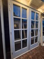Openslaande tuindeuren dubbel glas deuren terrasdeuren pui, Ophalen, Deurkozijn, 225 cm of meer, Zo goed als nieuw