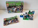 LEGO Minecraft De Zombie Grot 21141, Ophalen of Verzenden, Zo goed als nieuw, Complete set, Lego
