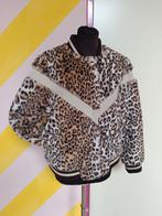 Guts & Gusto Jas Panterprint - Maat L, Kleding | Dames, Huispakken, Maat 42/44 (L), Ophalen of Verzenden, Zo goed als nieuw, Bruin
