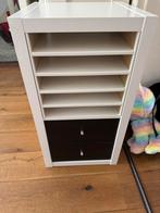 Ikea Kallax +inzet 4 planken en 2 lades inzet, Ophalen, Minder dan 50 cm, 1 of 2 laden, Zo goed als nieuw