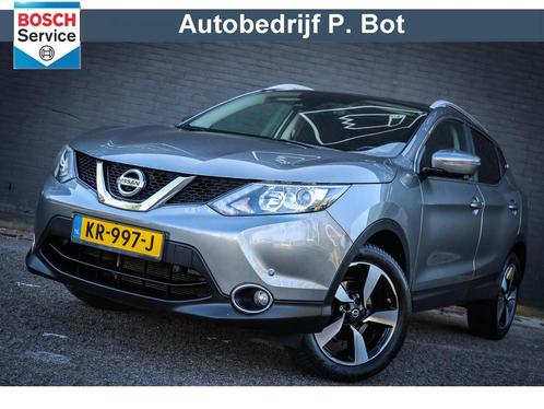 Nissan QASHQAI 1.2 N-Connecta /Navi/Trekhaak/Panoramadak/Cam, Auto's, Nissan, Bedrijf, Te koop, Qashqai, 360° camera, ABS, Achteruitrijcamera