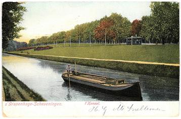 970373 Kanaal s-Gravenhage Scheveningen 1906 Zegel beschikbaar voor biedingen