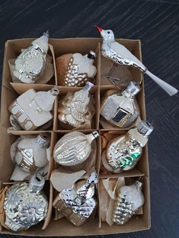 Vintage/ oude kerstballen beschikbaar voor biedingen