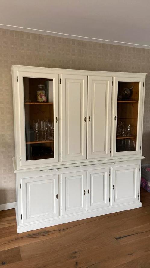 Buffetkast wit, Huis en Inrichting, Kasten | Buffetkasten, Gebruikt, 200 cm of meer, 150 tot 200 cm, 50 tot 75 cm, Met deur(en)