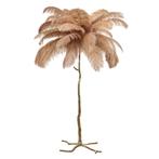 vloerlamp Burlesque veren lamp khaki *Richmond Interiors*, Ophalen, Richmond Interiors, Nieuw, X
