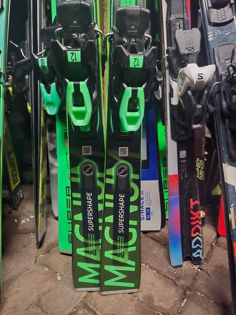 170cm HEAD SUPERSHAPE e.MAGNUM, Sport en Fitness, Skiën en Langlaufen, 160 tot 180 cm, Ophalen of Verzenden, Zo goed als nieuw