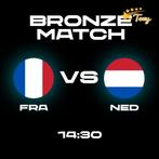 WK HANDBAL Tickets Nederland - Frankrijk kaartjes BRONZE, Drie personen of meer, December