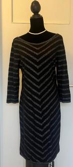Claudia Strater zgan wollen jurkje zwart zilver maat 42, Kleding | Dames, Verzenden, Zwart, Maat 42/44 (L), Zo goed als nieuw