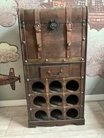 Vintage-stijl Wijnrek, Huis en Inrichting, Ophalen, 5 tot 15 flessen, Zo goed als nieuw, 75 cm of meer