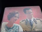 Blik/geldkist/ van Koning Boudewijn en Fabiola, Verzamelen, Ophalen of Verzenden, Zo goed als nieuw, Overige typen