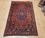Vintage handgeknoopt perzisch tapijt bidjar 163x109, Info@SlatsAntiek.nl, 100 tot 150 cm, Perzisch, Ophalen of Verzenden