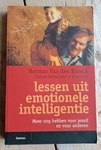 Lessen Uit Emotionele Intelligentie, Ophalen of Verzenden, Zo goed als nieuw, Herman van den Broeck