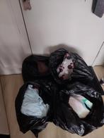 4 zakken textiel/kleding, Ophalen, Gebruikt