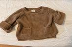 donsje gebreide trui bruin 6-12M, Kinderen en Baby's, Babykleding | Maat 80, Gebruikt, Ophalen of Verzenden, Jongetje of Meisje