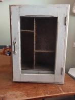 Antiek / brocante kastje, Raamkozijn, Minder dan 75 cm, Hout, Ophalen