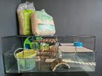 Inter-zoo hamsterkooi zwart 80 x 49 x 22 cm  Met toebehoren, Kooi, Minder dan 75 cm, Minder dan 60 cm, Ophalen