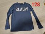 Longsleeve maat 128 scotch en soda  blauw, Kinderen en Baby's, Kinderkleding | Maat 128, Gebruikt, Ophalen of Verzenden, Shirt of Longsleeve