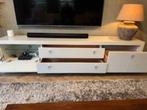 TV meubel Hülsta - wit - breed - moet weg, Huis en Inrichting, Ophalen, Gebruikt, 200 cm of meer, Minder dan 100 cm