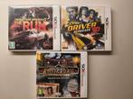 3 games voor Nintendo 3DS -Need for Speed, Driver, Amsterdam, Spelcomputers en Games, Games | Nintendo 2DS en 3DS, Gebruikt, 1 speler