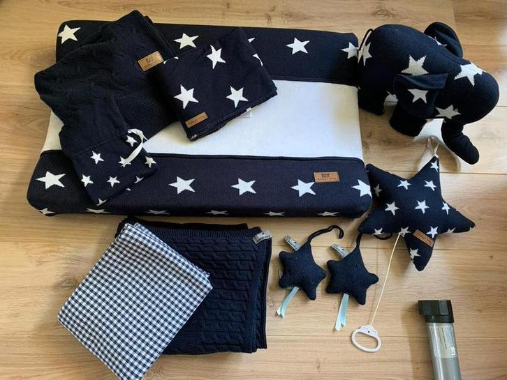 Baby’s only set donkerblauw., Kinderen en Baby's, Kinderkamer | Inrichting en Decoratie, Zo goed als nieuw, Ophalen of Verzenden