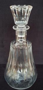 Baccarat karaf met stop, hoog 26 cm, Antiek en Kunst, Antiek | Glas en Kristal, Ophalen of Verzenden
