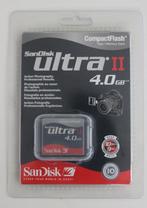 SanDisk Ultra II CompactFlash 4GB – CF kaart :  nieuw, Audio, Tv en Foto, Fotografie | Geheugenkaarten, Verzenden, Nieuw, SanDisk