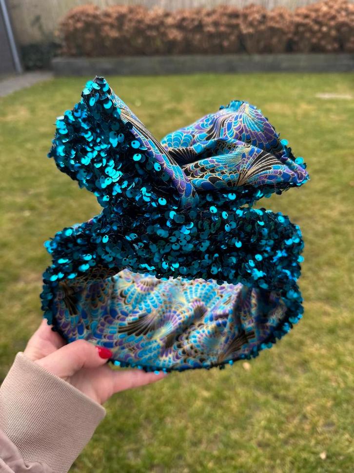 Toffe glitterwrap Handgemaakt, Kleding | Dames, Carnavalskleding en Feestkleding, Nieuw, Accessoires, Carnaval, Ophalen of Verzenden