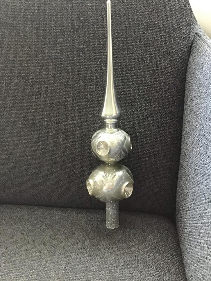 Vintage deuk piek zilver in goede staat., Diversen, Kerst, Gebruikt, Ophalen of Verzenden