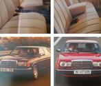 Mercedes w123 folder laatste typen óók luxe 280E Pullmann, Ophalen of Verzenden, Zo goed als nieuw, Mercedes