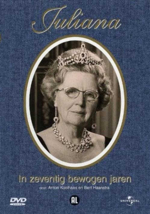 Juliana In Zeventig Bewogen Jaren , Sealed Origineel, Cd's en Dvd's, Dvd's | Documentaire en Educatief, Nieuw in verpakking, Biografie