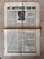 NSB propagandapamflet “De Antithese van Nu” - 4 Januari 1940, Ophalen of Verzenden, Nederland