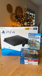 Playstation 4 slim 500gb, Ophalen, Met 1 controller, Slim, 500 GB