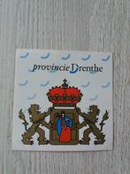 sticker provincie Drenthe, Ophalen of Verzenden, Zo goed als nieuw, Overige typen