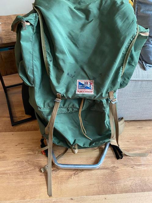 Vintage reistas - Karrimor, Sieraden, Tassen en Uiterlijk, Tassen | Rugtassen, Gebruikt, Ophalen