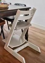 STOKKE TRIPP TRAPP kinderstoel - wit, Ophalen, Gebruikt, Meegroeistoel