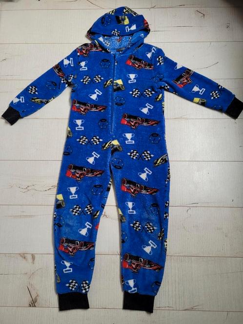 Blauwe Fleece race/ formule 1 onesie mt 146/152 (9th Avenue), Kinderen en Baby's, Kinderkleding | Maat 146, Zo goed als nieuw