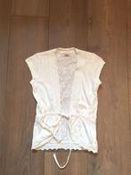 Wit topje met broderie en bloemenprintje Ibiza stijl mt 164, Kinderen en Baby's, Kinderkleding | Maat 164, Meisje, Only, Ophalen of Verzenden